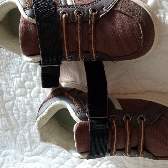 NEW DreamPairs Brown/Orange Shoes for Kids size 10 - Picture 6 of 8